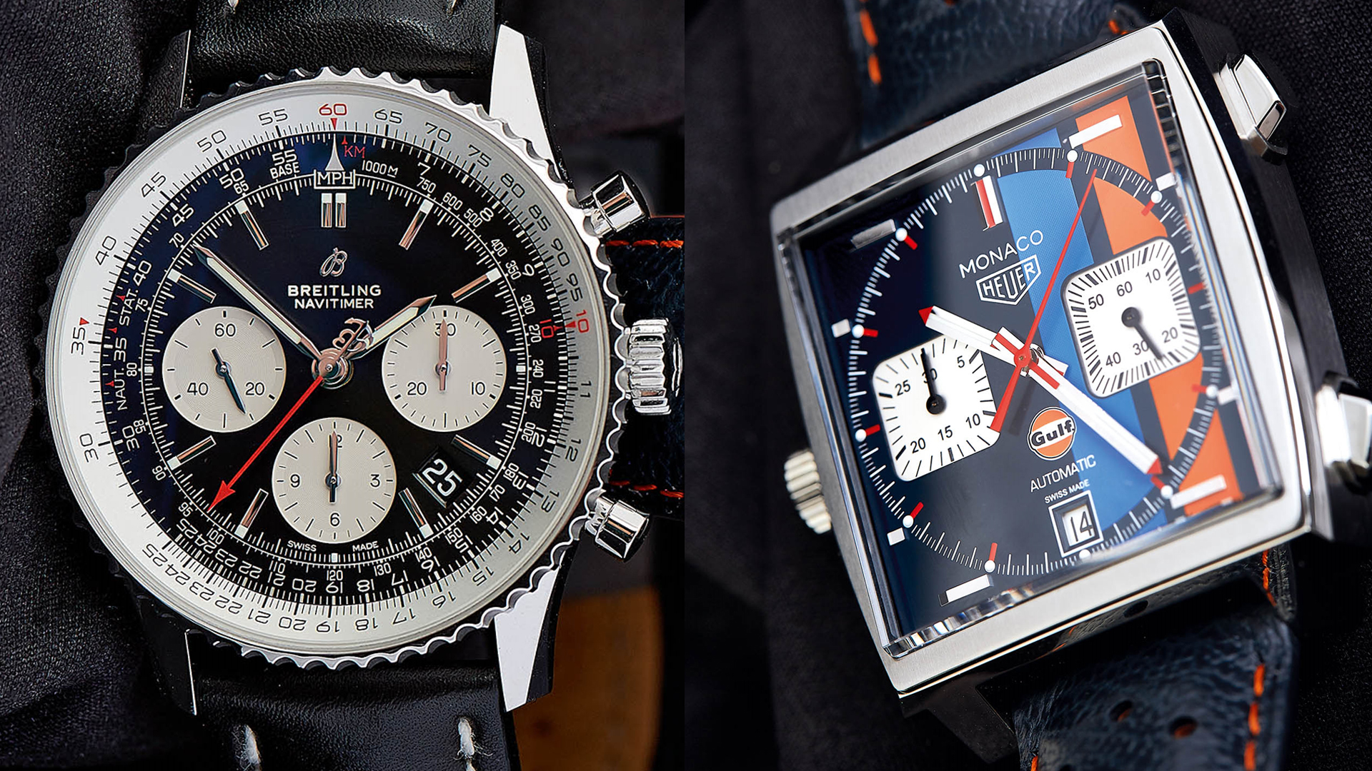 Probezeit Navitimer Vs. Monaco ARMBANDUHREN Das Magazin